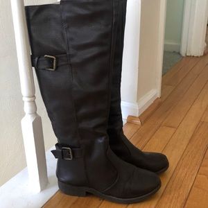 Dark Brown Riding Boots